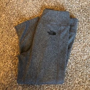 North Face grey workout pants